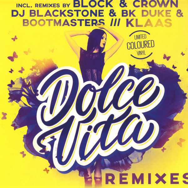 Ryan Paris - Dolce Vita Remixes (12 inch) (Splatter vinyl)