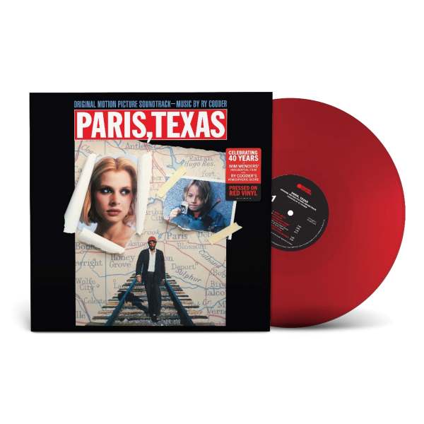Ry Cooder - Paris Texas Soundtrack (LP) (Red vinyl)