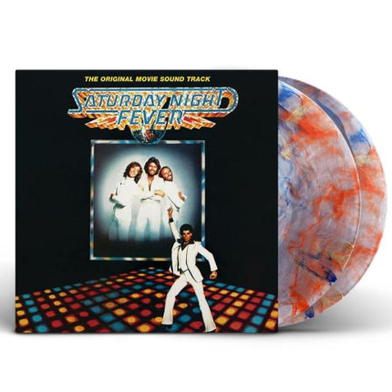 V/A - Saturday Night Fever (2LP) (Red orange blue marbled vinyl)