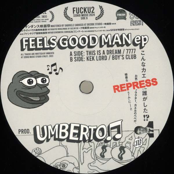 Umberto - Feels Good Man (12 inch)
