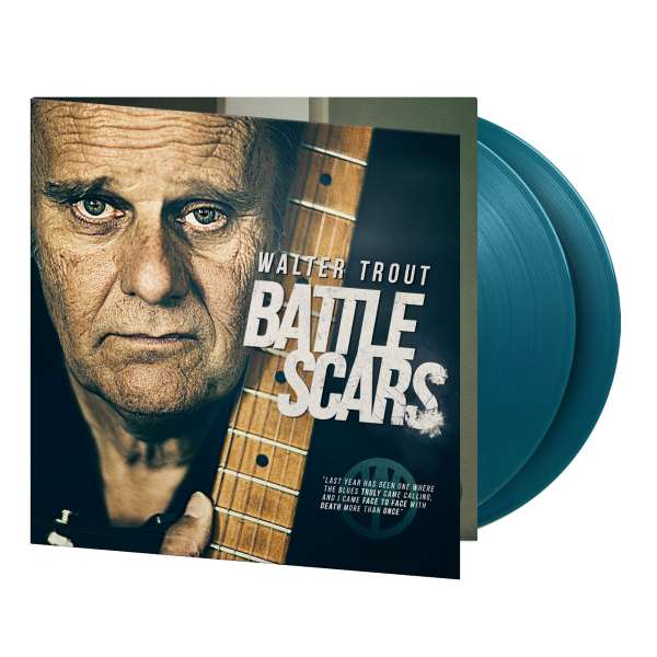 Walter Trout - Battle Scars (2LP) (Aquamarine vinyl)