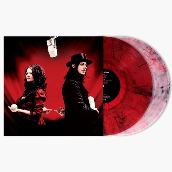 White Stripes - Get Behind Me Satan (2LP) (Red & Black Smoke Vinyl)