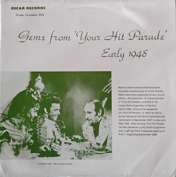 Frank Sinatra - Gems From Your Hit Parade Early 1948 (LP) (2hands)