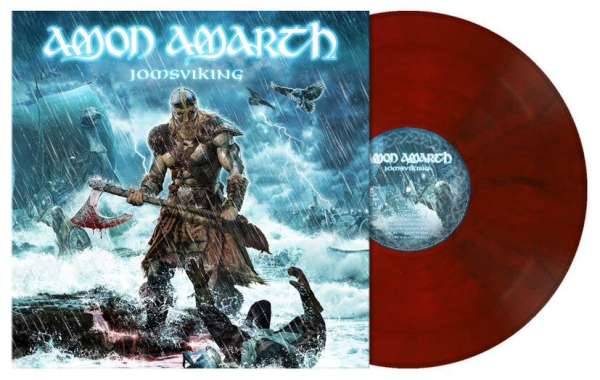Amon Amarth - Jomsviking (LP) (Red marbled vinyl)