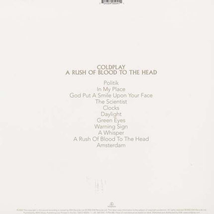 Coldplay - A Rush Of Blood To The Head (new)
