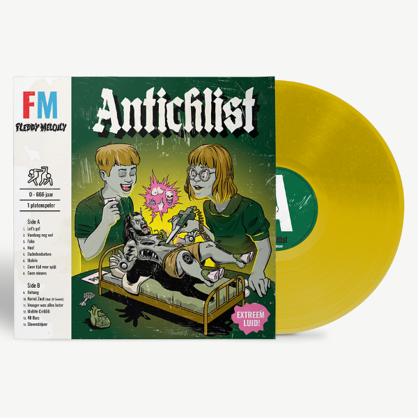 Fleddy Melculy - Antichlist (LP) (Yellow vinyl)
