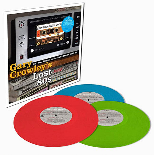 Gary Crowley - Gary Crowley's Lost 80's (3LP, coloured vinyl)