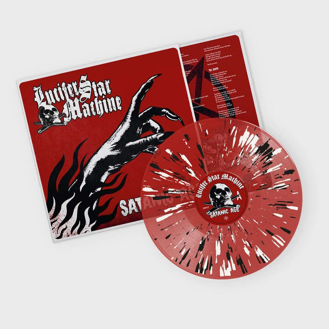 Lucifer Star Machine - Satanic Age (LP) (Red splatter vinyl)