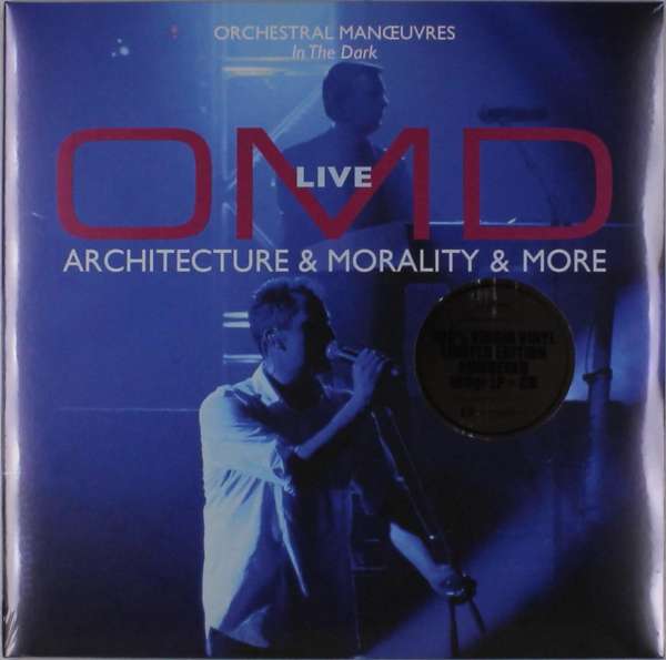 OMD - Architecture, Morality & More Live (new, 2LP+CD) NIET IN VOORRAAD kan besteld worden leveringstermijn +- 1 week