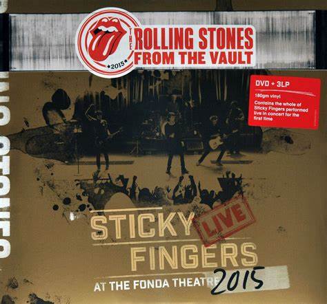 Rolling Stones - Sticky Fingers Live At the Fonda Theathre 2015 (new, 3LP+DVD)