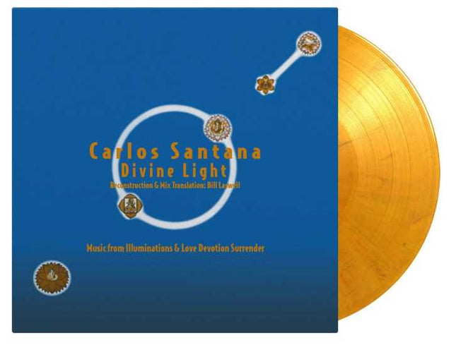 Santana - Divine Light (LP) (Orange & black marbled vinyl)