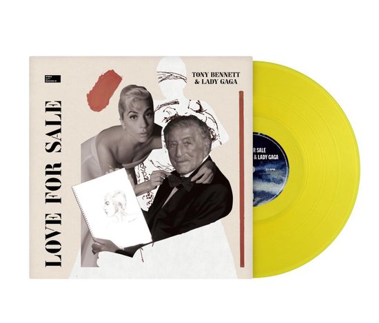 Tony Bennett & Lady Gaga - Love For Sale (LP) (yellow vinyl)